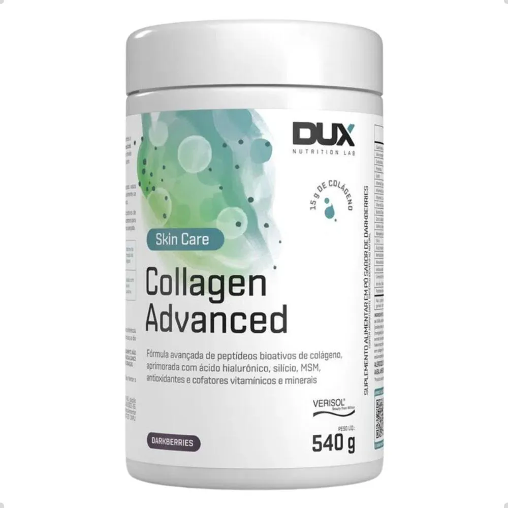 Collagen Advanced MSM Skin Care 540g Dux Nutrition Darkberries