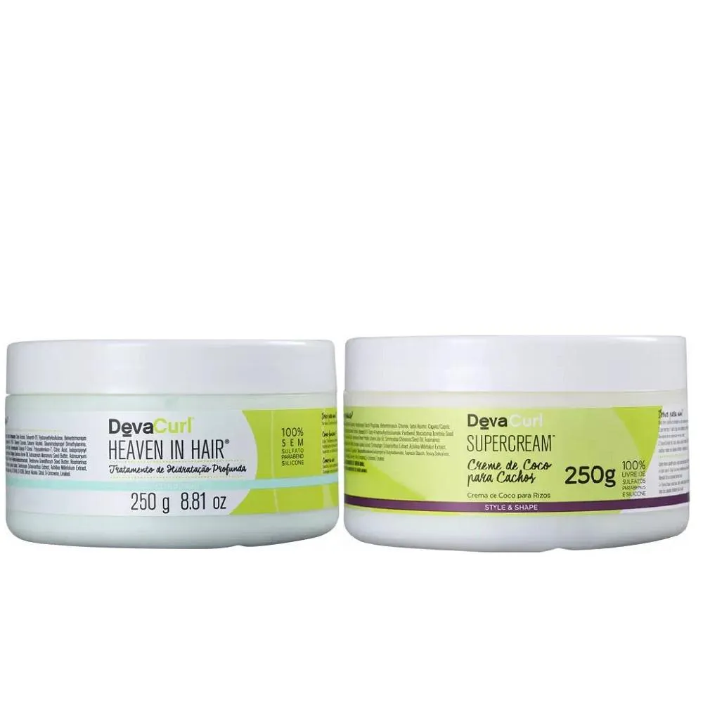 Deva Curl Heaven In Hair 250g + Super Cream 250g