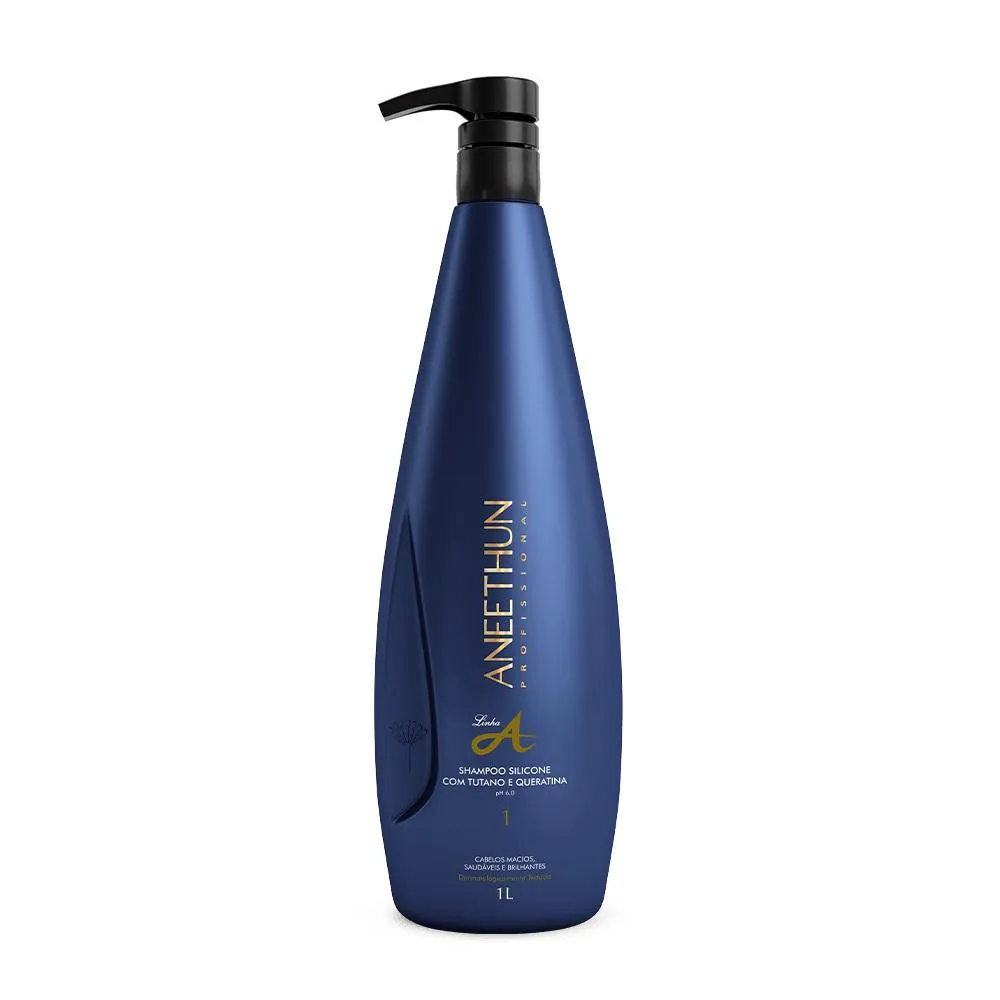 Aneethun Shampoo Linha A Litro Cabelos Secos