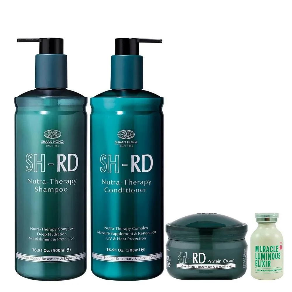 Kit N.P.P.E SH-RD - Shampoo 500ml + Condicionador de 500ml +  Protein Cream 80ml + Ampola miracle 25ml