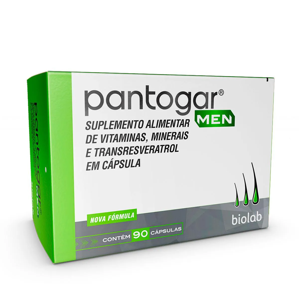 Polivitamínico Pantogar Men 90 cápsulas