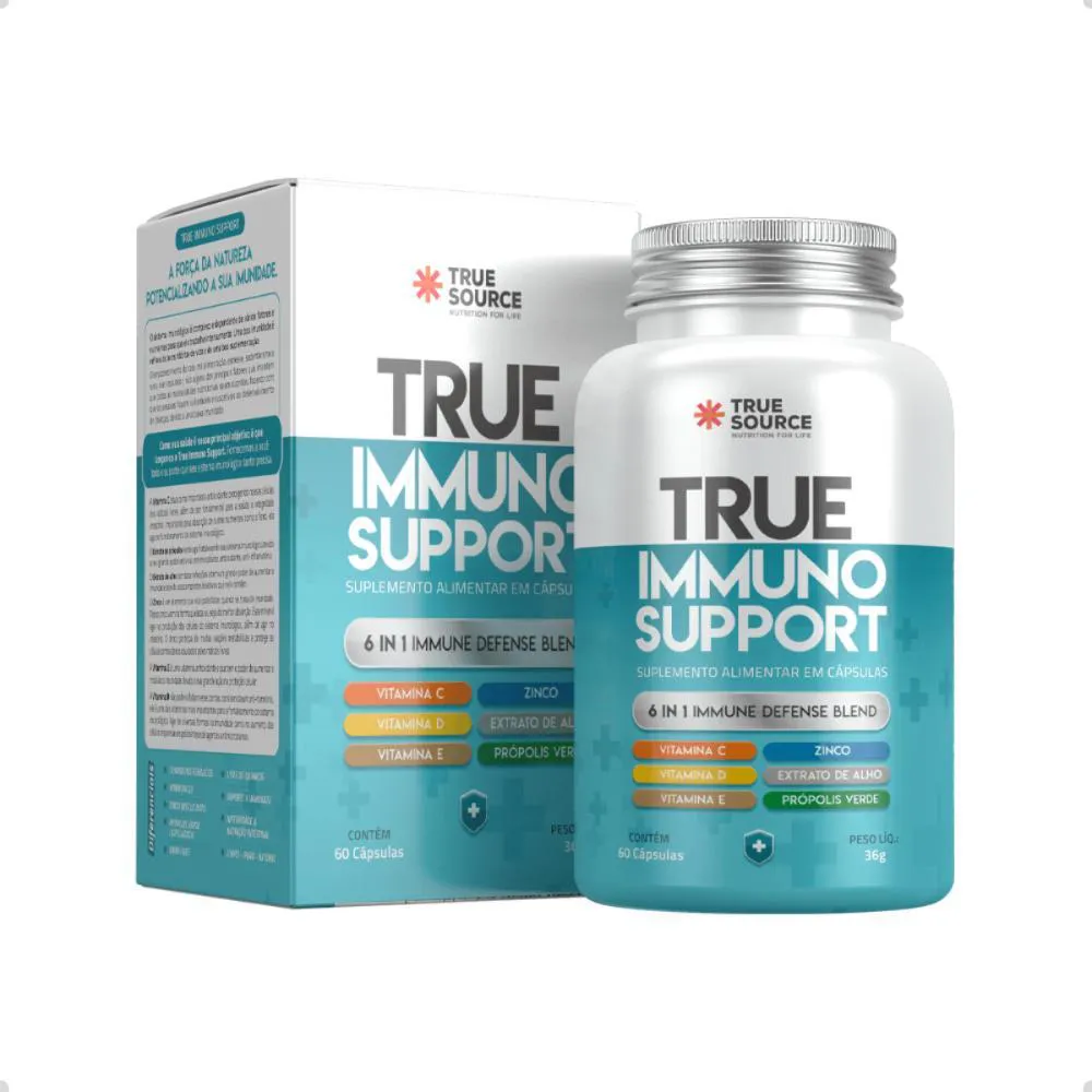 Immuno Support Defense Blend 60 Capsulas True Source Natural