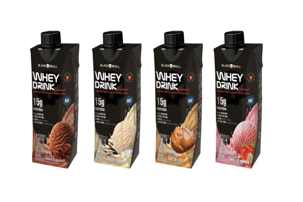 COMBO WHEY DRINK GOURMET SABORES NA NA NA