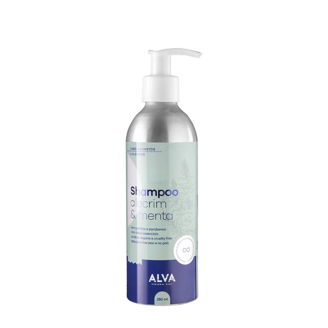 Alva Alecrim & Menta - Shampoo Vegano 250ml