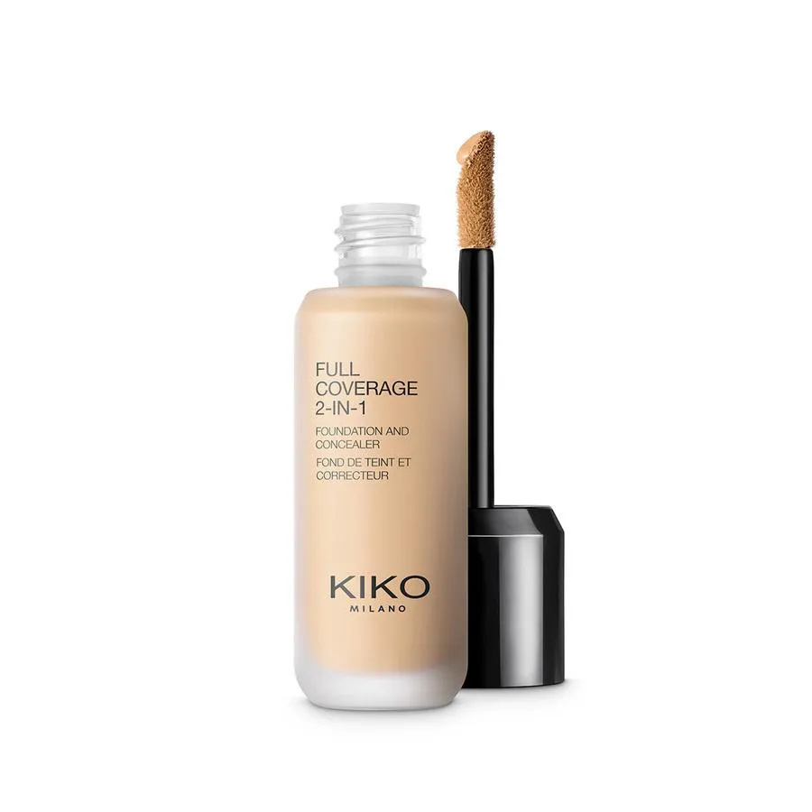 KIKO - FULL COVERAGE 2-IN-1 WB25 - FOUNDATION & CONCEALER - 25ML