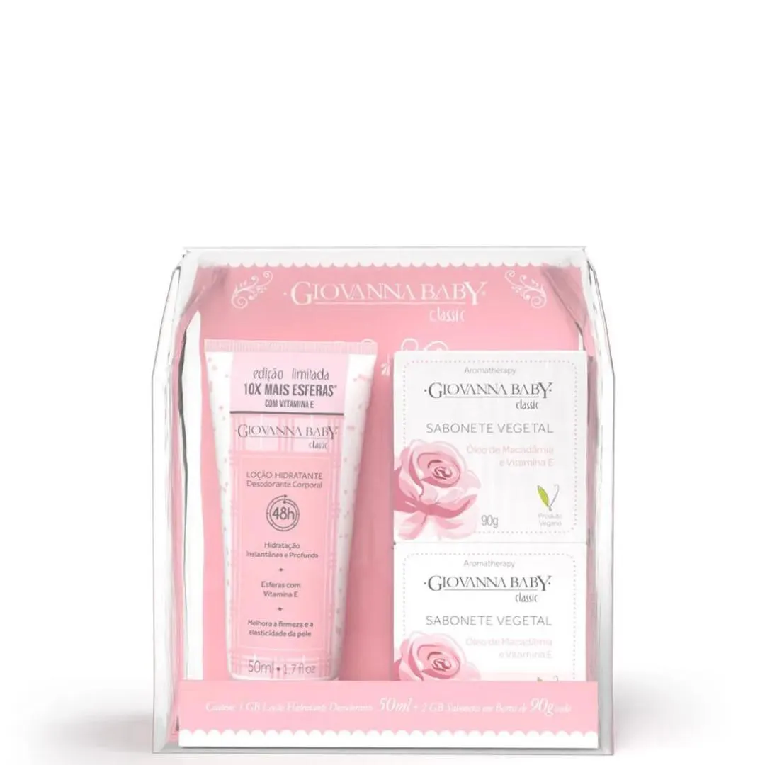 Giovanna Baby Eterno Encanto Classic com Sabonete Vegetal