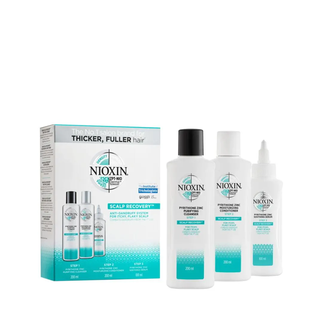 Kit Nioxin Scalp Recovery (3 Produtos)