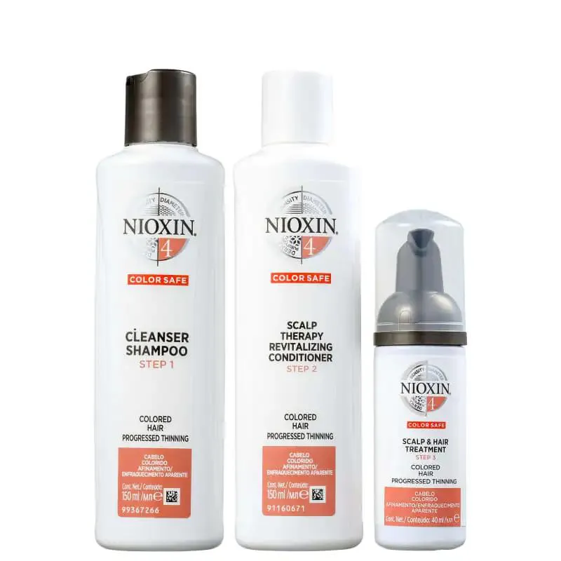Kit Nioxin System 4 Small 150ml (3 Produtos)