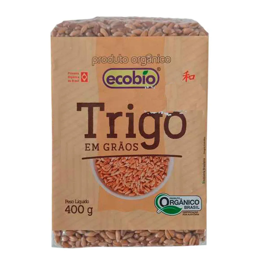 Trigo em Grãos Orgânico Ecobio 400g U Unica