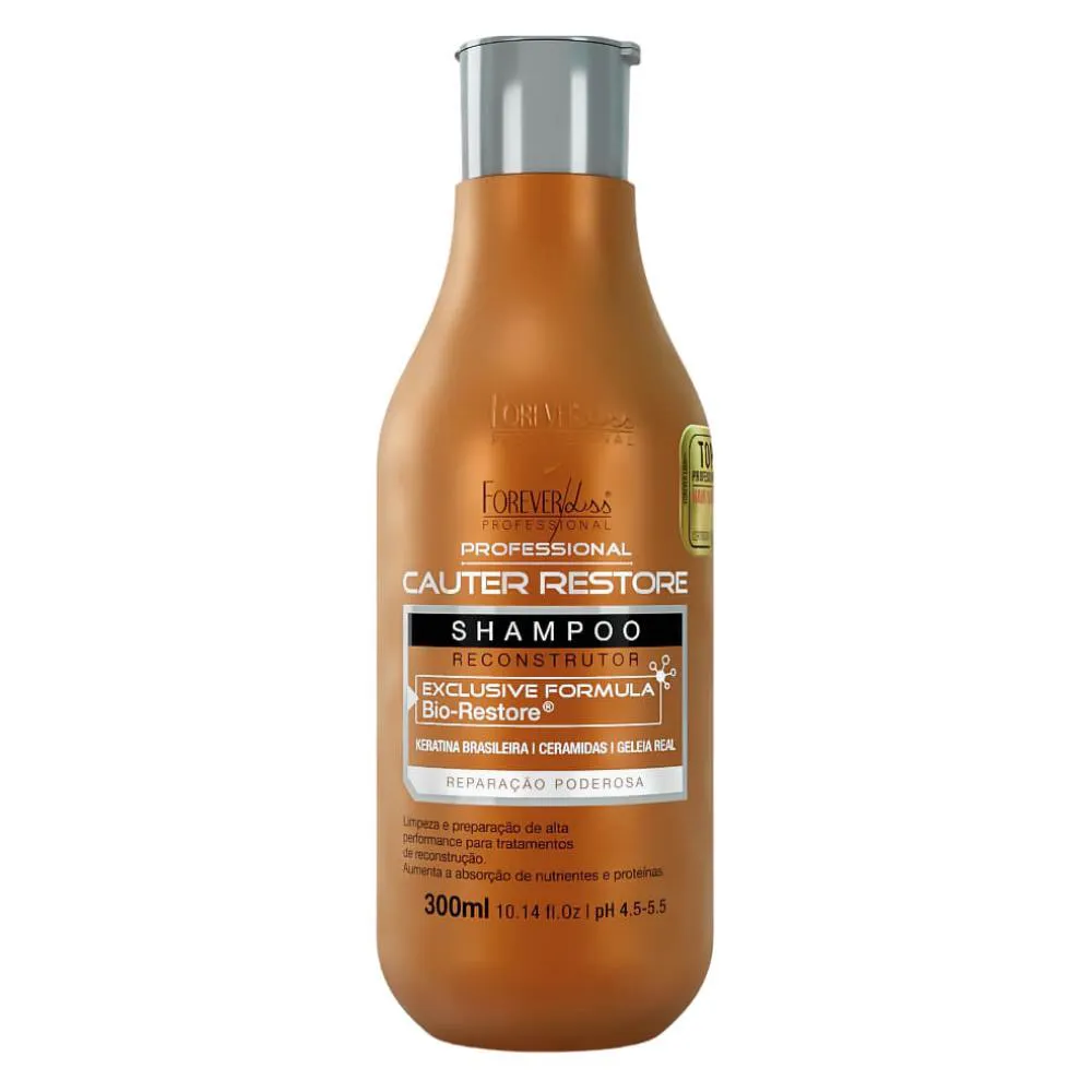 Forever Liss Cauterização Shampoo Cauter Restore 300ml