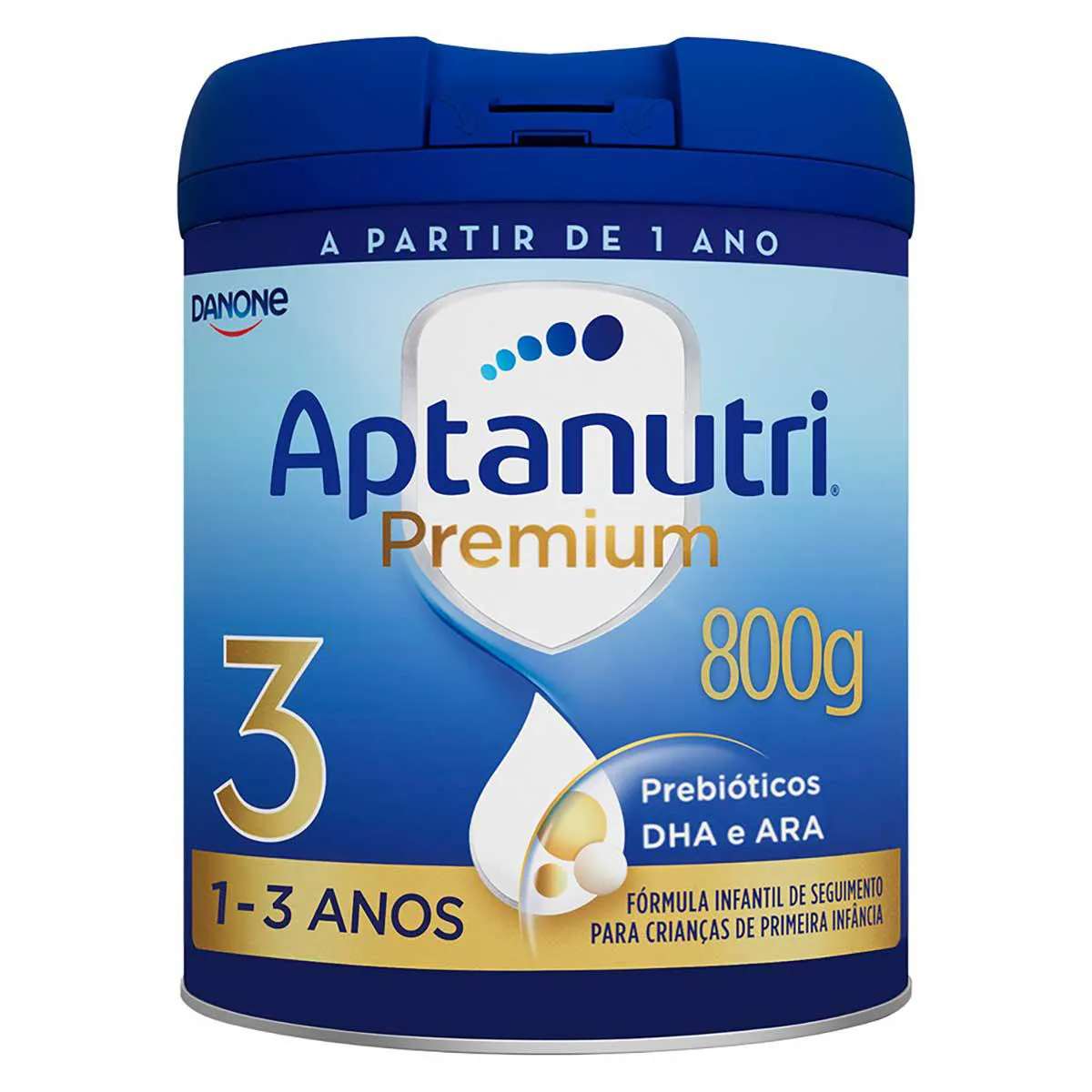 Fórmula Infantil Aptanutri Premium 3 Danone 1 a 3 anos 800g