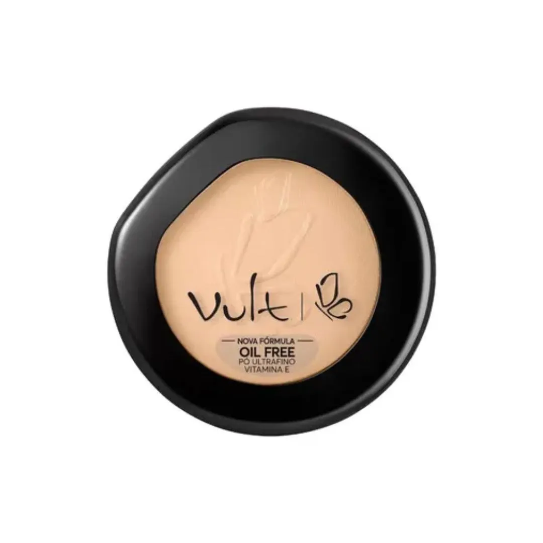 Pó compacto Vult Make Up Matte tom 02 bege - 9g