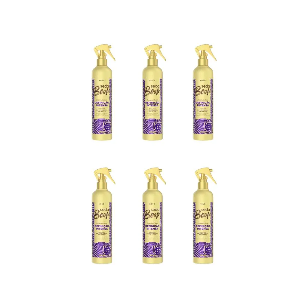 Creme de Pentear Seda 350ml Boom Defini Inte Day After - 6un
