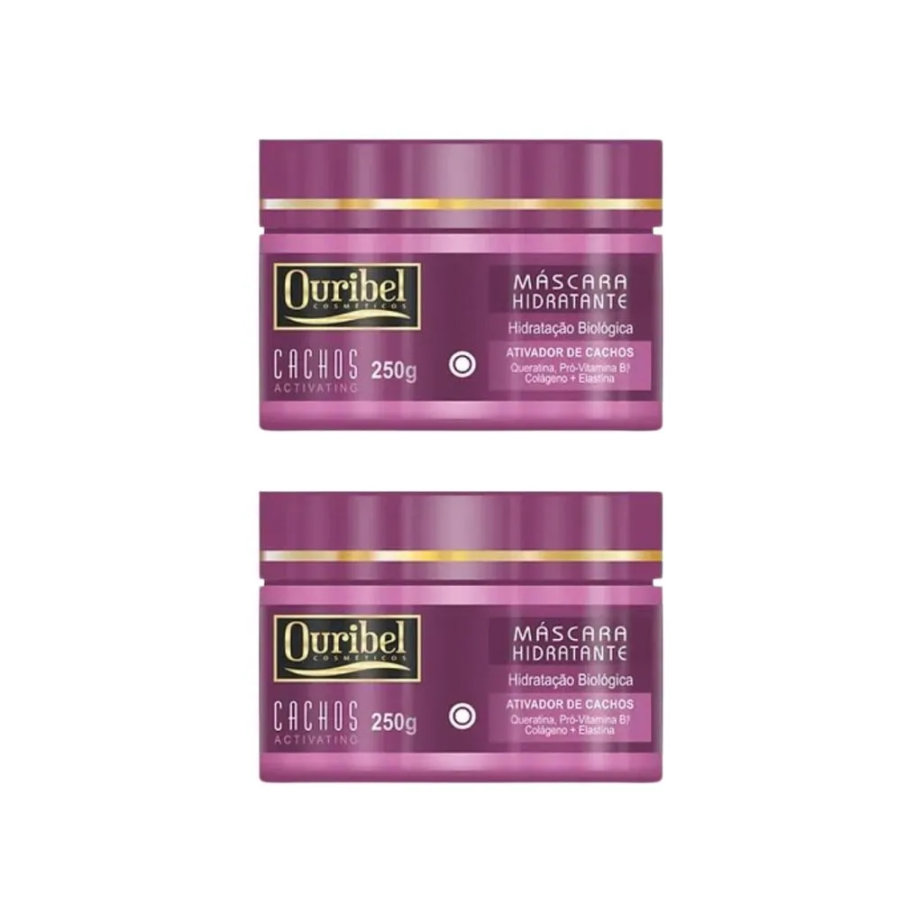 Mascara Ouribel Cachos 250g - Kit C/ 2un