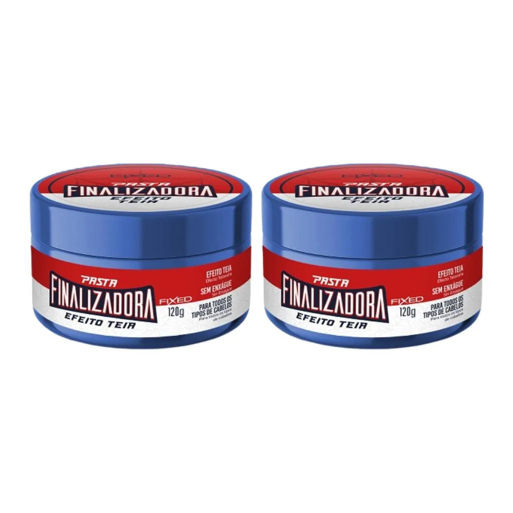 Pasta Finalizadora Fixed Teia 120G - Kit C/ 2Un