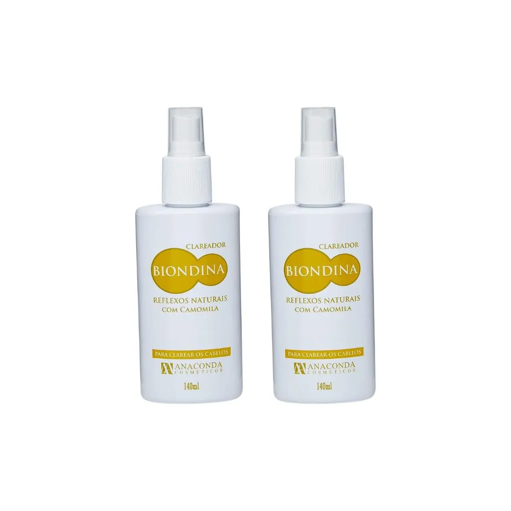 Biondina Anaconda Plus 140ml Refil - Kit C/ 2un