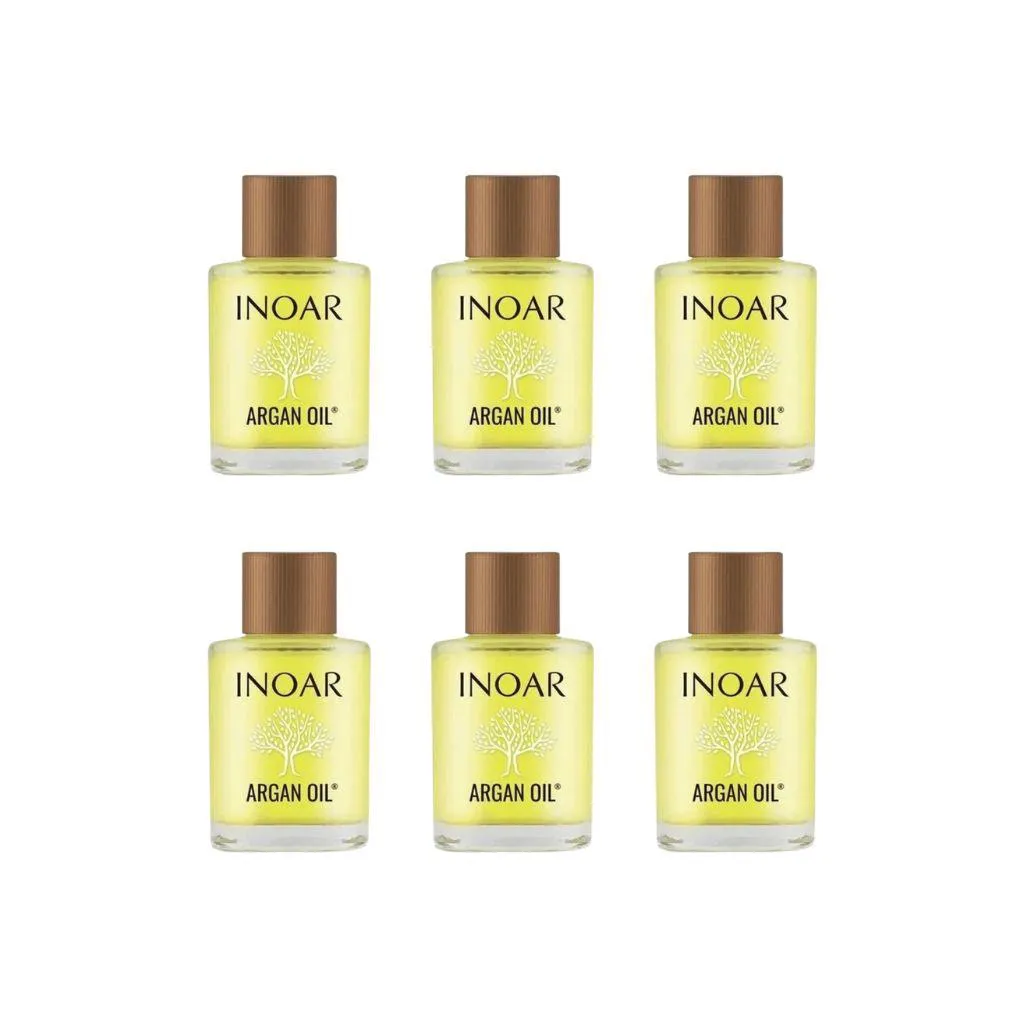 Oleo Capilar Inoar Argan 7ml - Kit C/ 6un