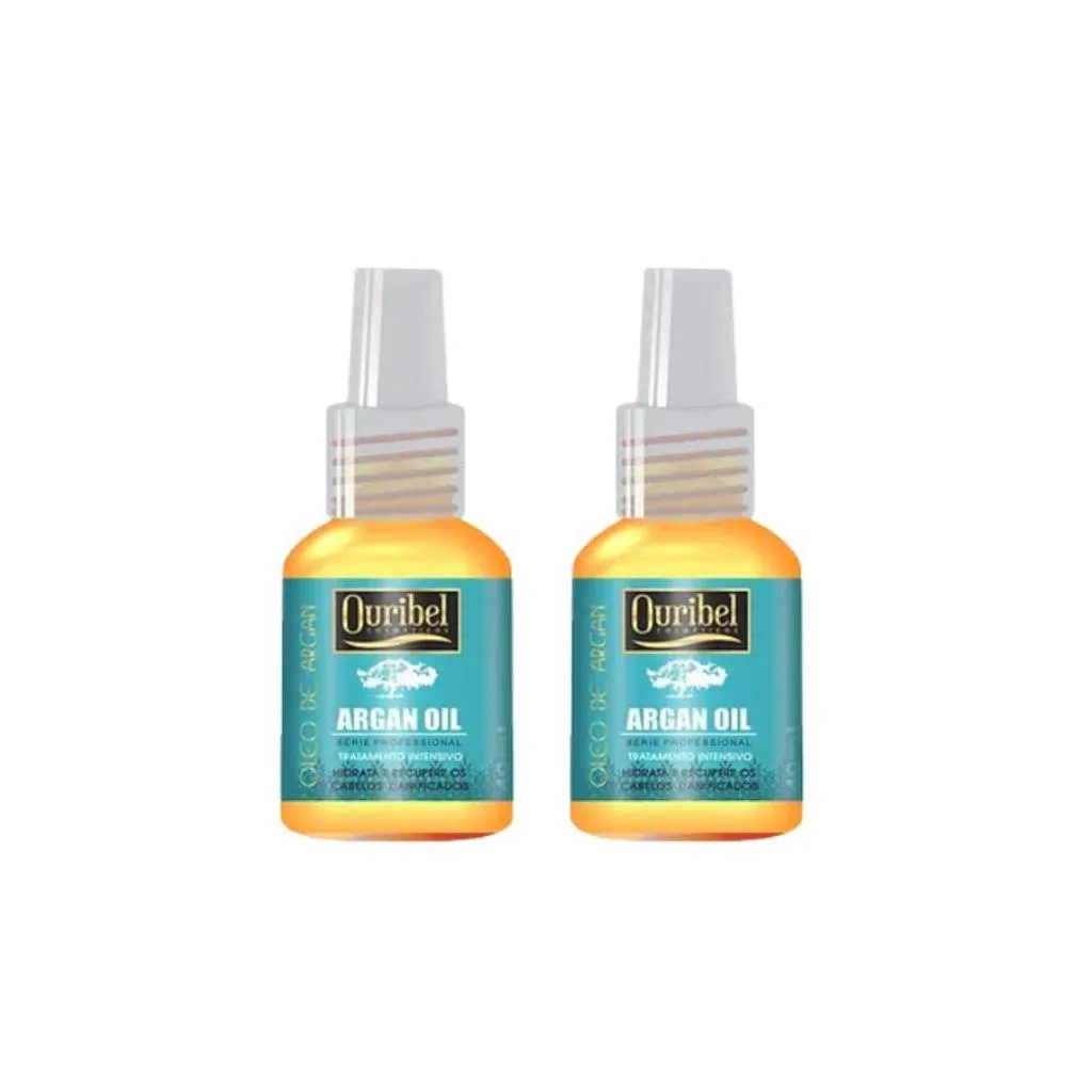 Oleo Capilar Ouribel Argan 40ml - Kit C/ 2un