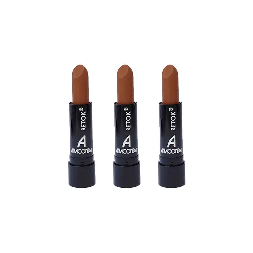 Retok Color Stick Anaconda 3g - Cast Claro - Kit C/ 3un