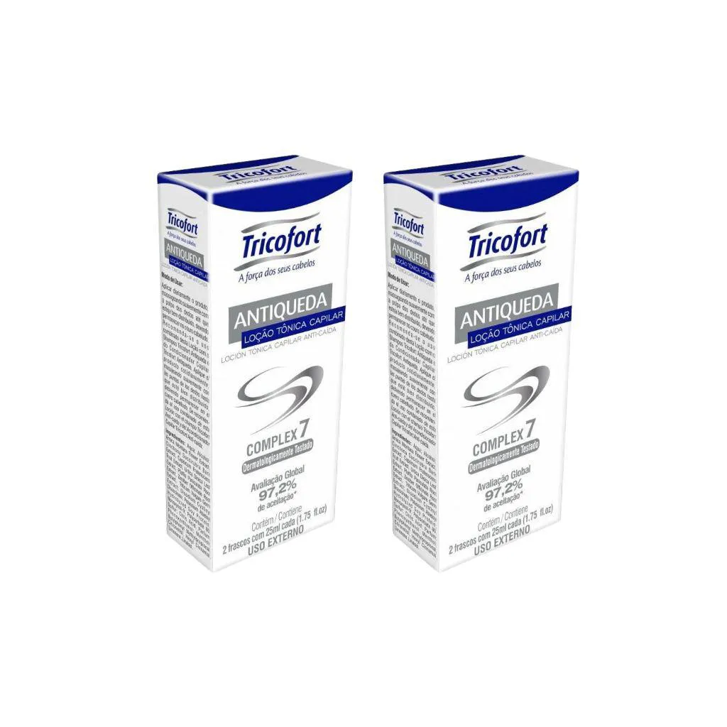 Tonico Capilar Tricofort Antiqueda Com 2un - Kit C/ 2un