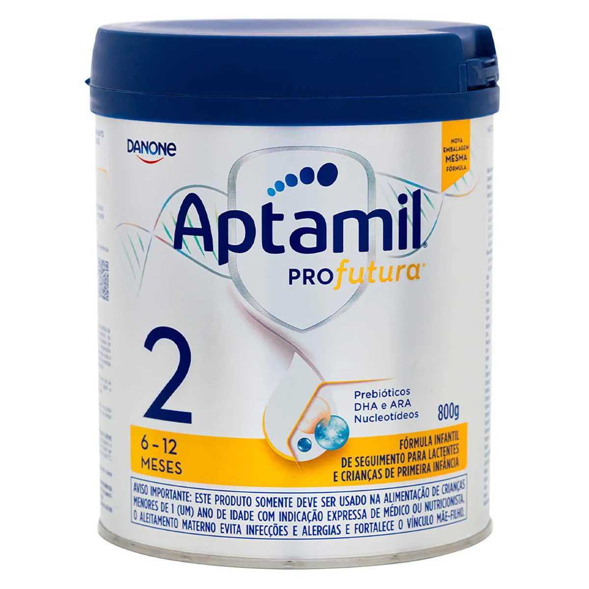 Fórmula Infantil Aptamil Profutura 2 Danone 6 a 12 meses 800g