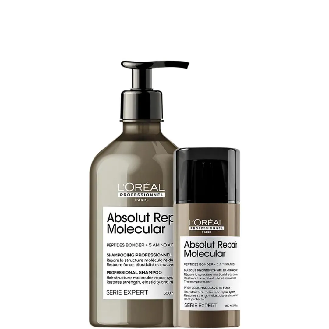 Kit L´Oréal Professionnel Absolut Repair Molecular Super Duo (2 Produtos)