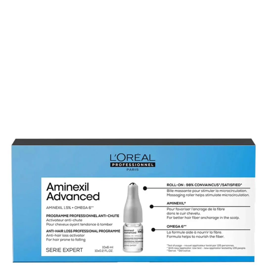 L´Oréal Professionnel Aminexil Advanced - Ampolas Capilares 10x6ml