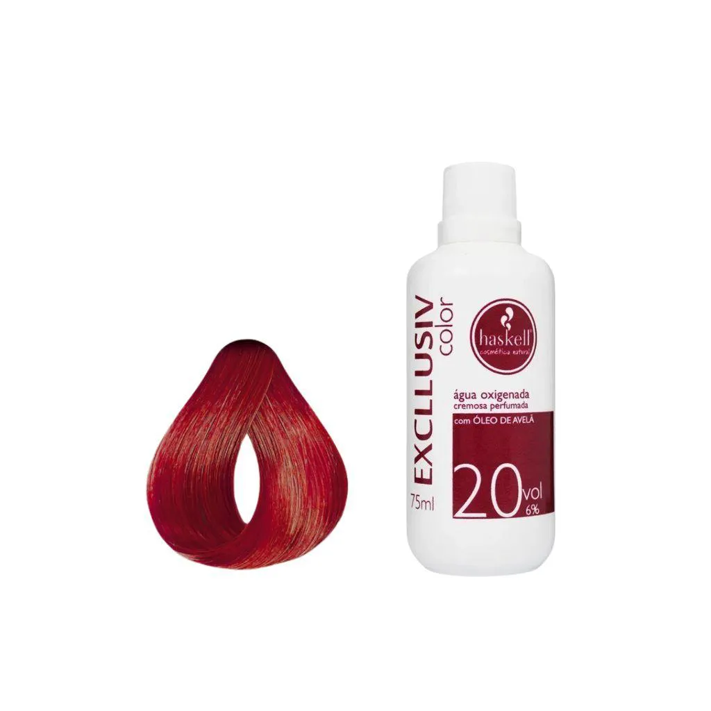 Kit Coloração Haskell Excllusiv 0.6+Água Oxig Haskell 20vol