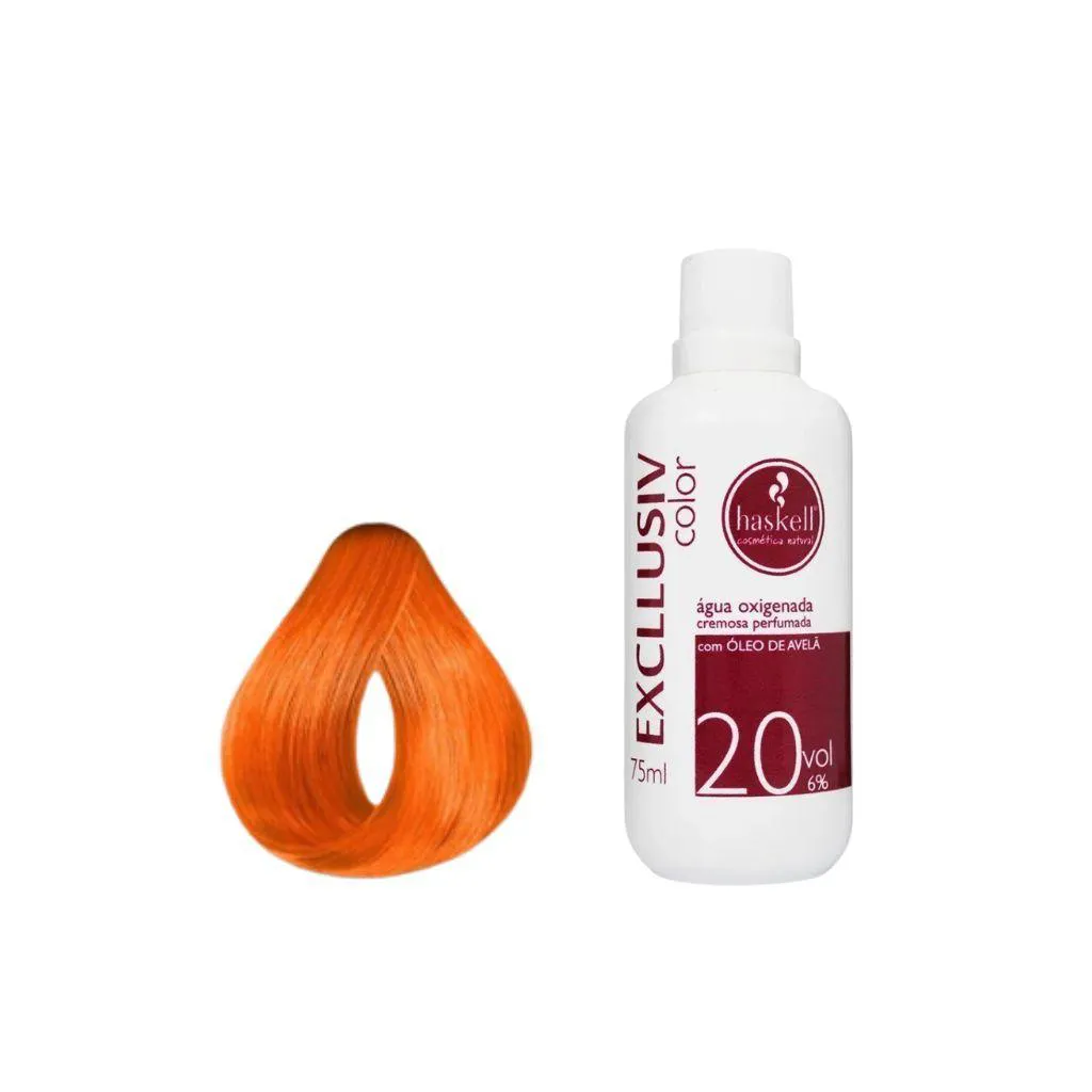Kit Coloração Haskell Excllusiv 0.43+Água Oxig Haskell 20vol