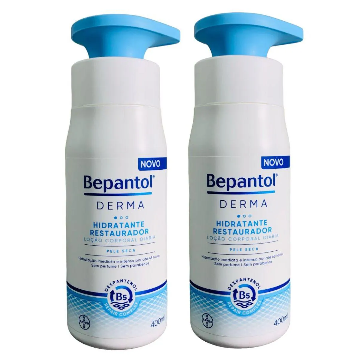 Kit 2 Bepantol Derma Restaurador Loção Corporal Diária 400ml