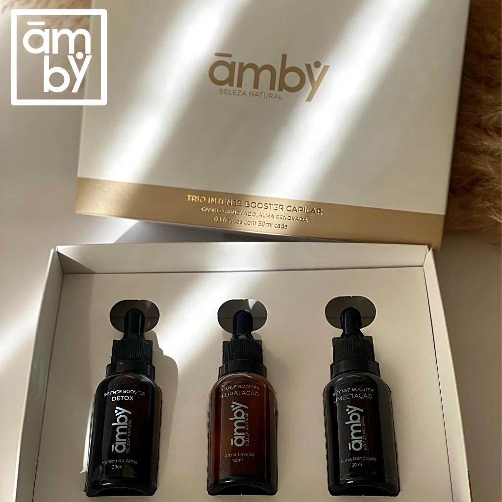 Trio Intense Booster Capilar - cuidados para o couro cabeludo