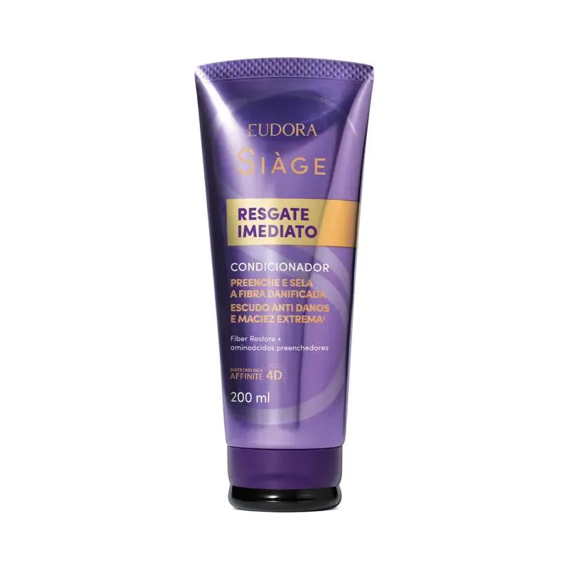 Condicionador Resgate Imediato Eudora Siàge 200ml