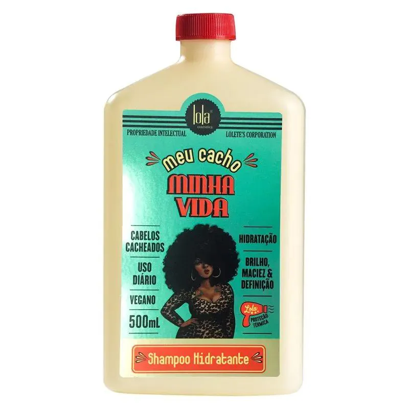 Shampoo Vegano Lola Cosmetics Meu Cacho Minha Vida Suavidade 500ml