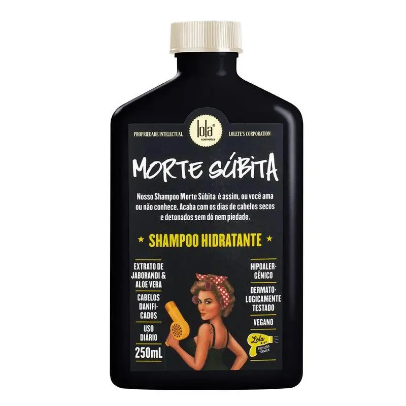 Shampoo Vegano Lola Cosmetics Morte Súbita Hidratante 250ml