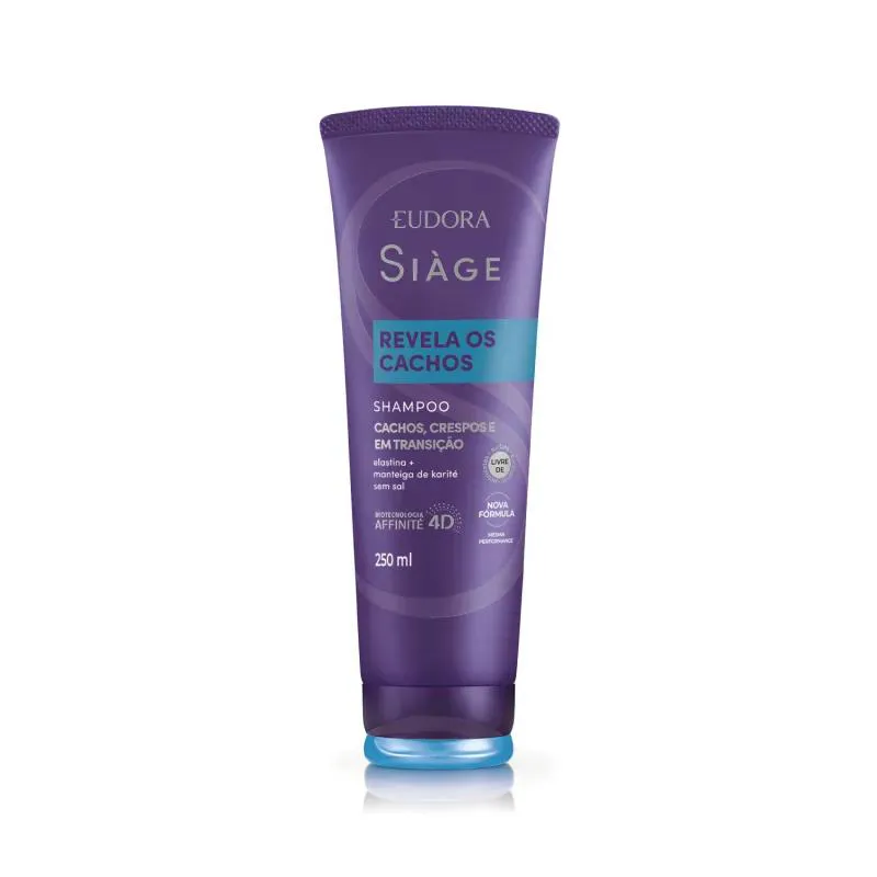 Shampoo Revela Os Cachos Eudora Siàge 250ml