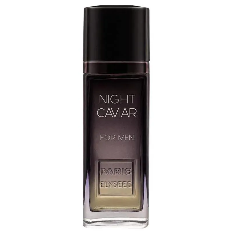 Perfume Night Caviar Eau De Toilette Masculino Paris Elysees 100ml