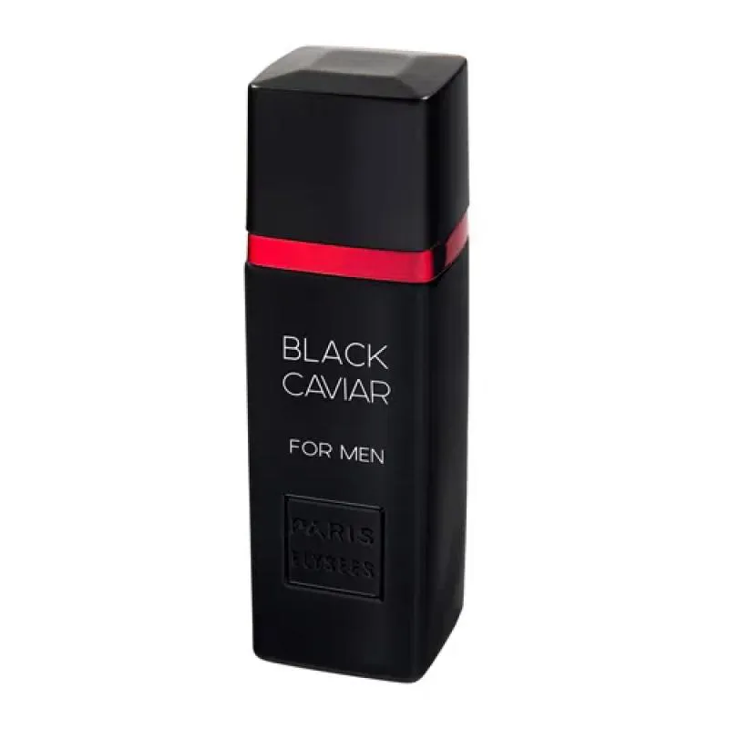 Perfume Black Caviar Eau De Toilette Masculino Paris Elysees 100ml