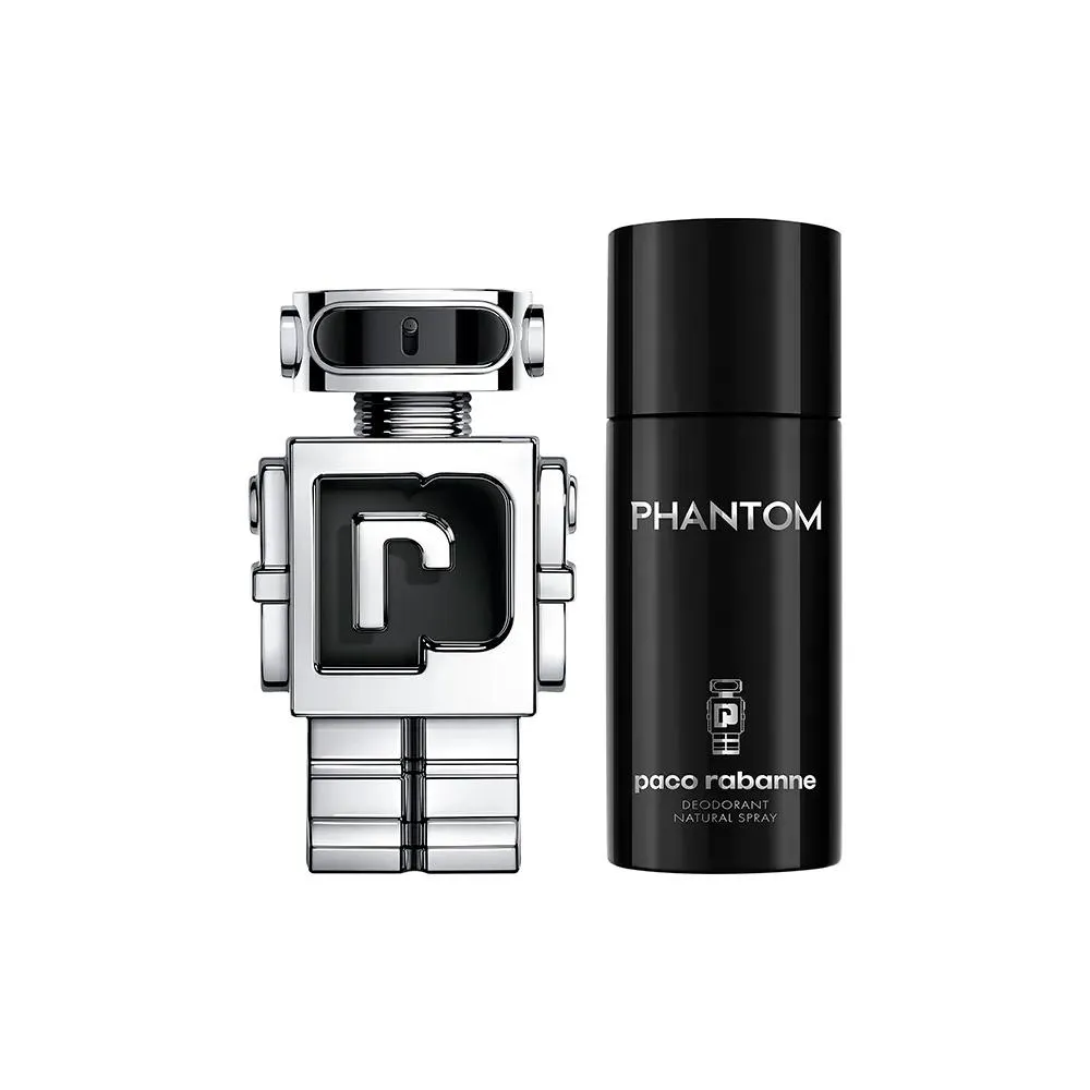 Kit Perfume Phantom Eau De Toilette Masculino Paco Rabanne 100ml + Desodorante 150ml