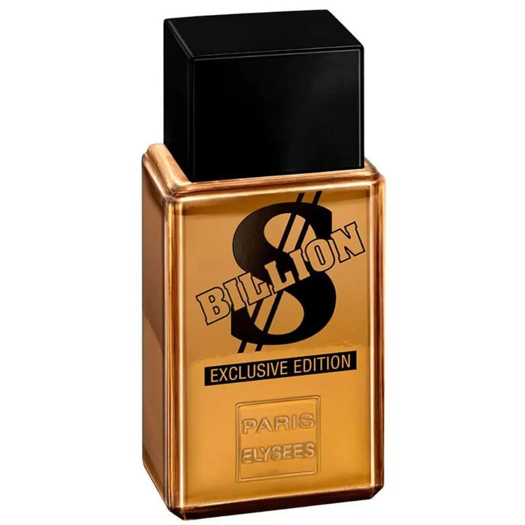 Perfume Billion Exclusive Eau De Toilette Masculino Paris Elysees 100ml