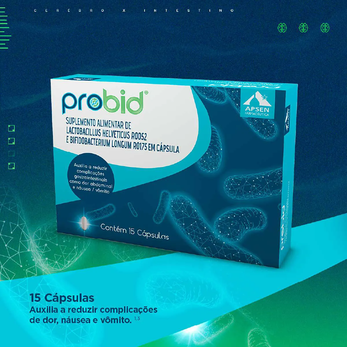 Suplemento Alimentar Probid 15 cápsulas: Encontre online | Drogasil