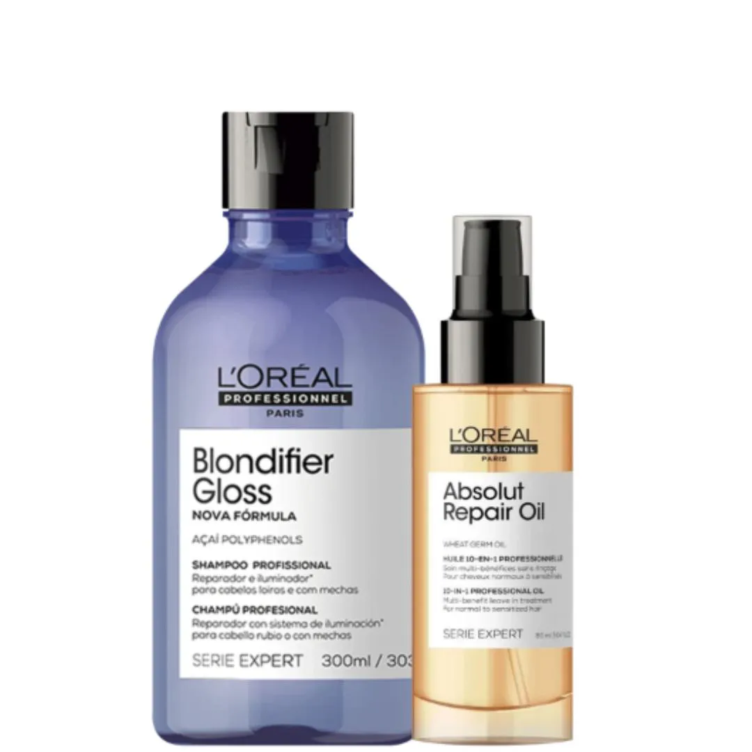 Kit L’Oréal Professionnel Blondifier + Absolut Repair Duo (2 Produtos)