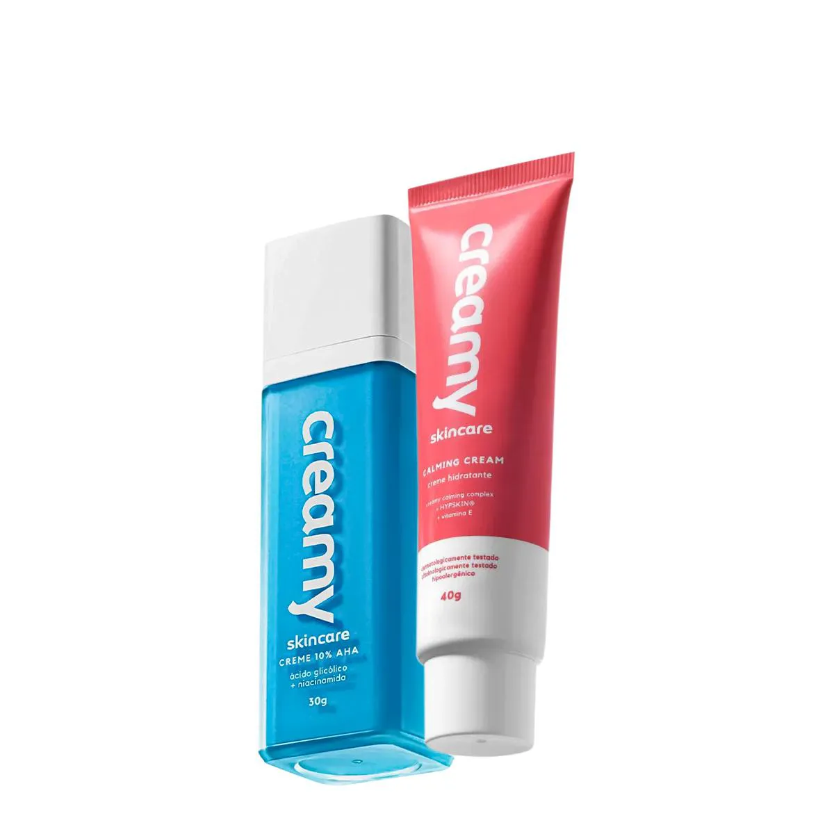 Kit Creamy Skincare  Ácido Skincare Glicólico e Calming Body Cream P (2 produtos)