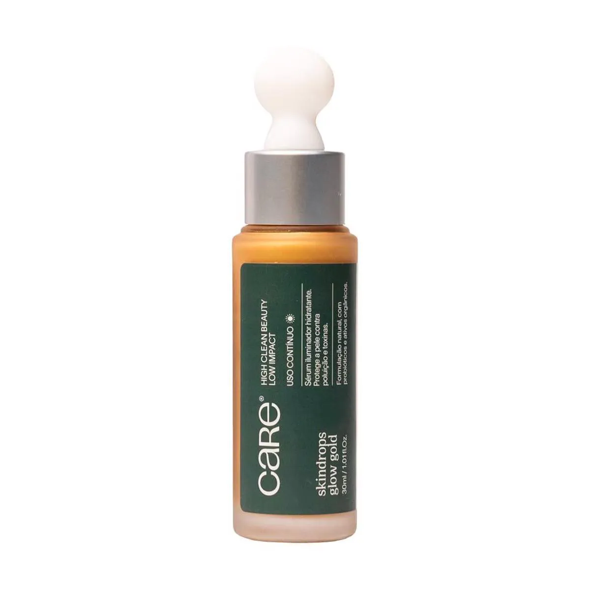 Care Natural Beauty Skindrops Glow Gold - Sérum Facial Hidratante e Iluminador 30ml