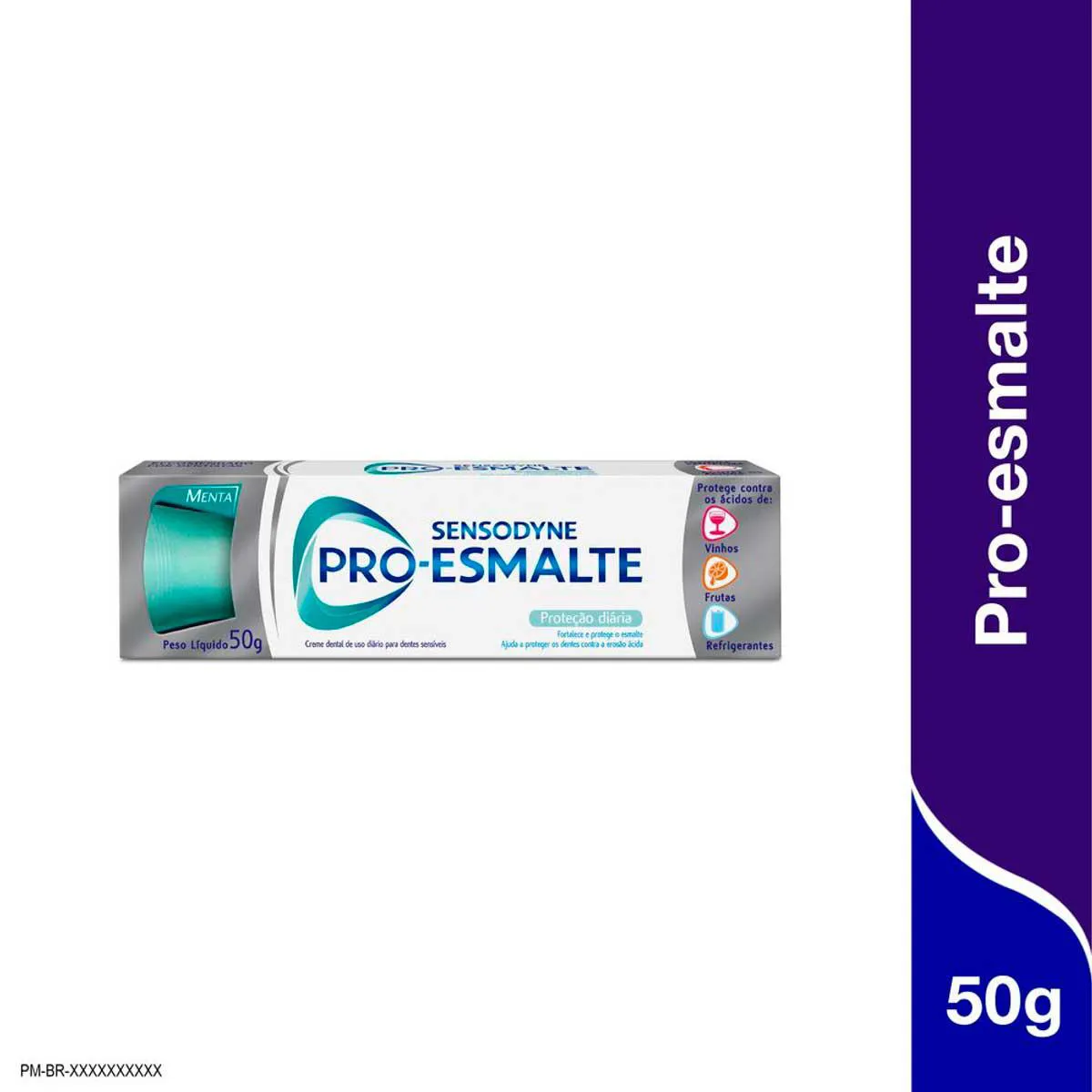 Pasta de Dente Sensodyne Pro-Esmalte para Dentes Sensíveis Menta 50g