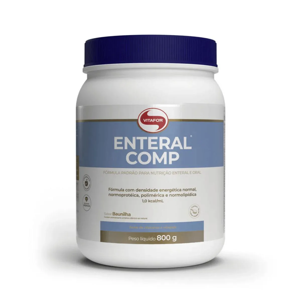 Enteral Comp Nutrição Enteral  Oral  Vitaminas 800g Vitafor