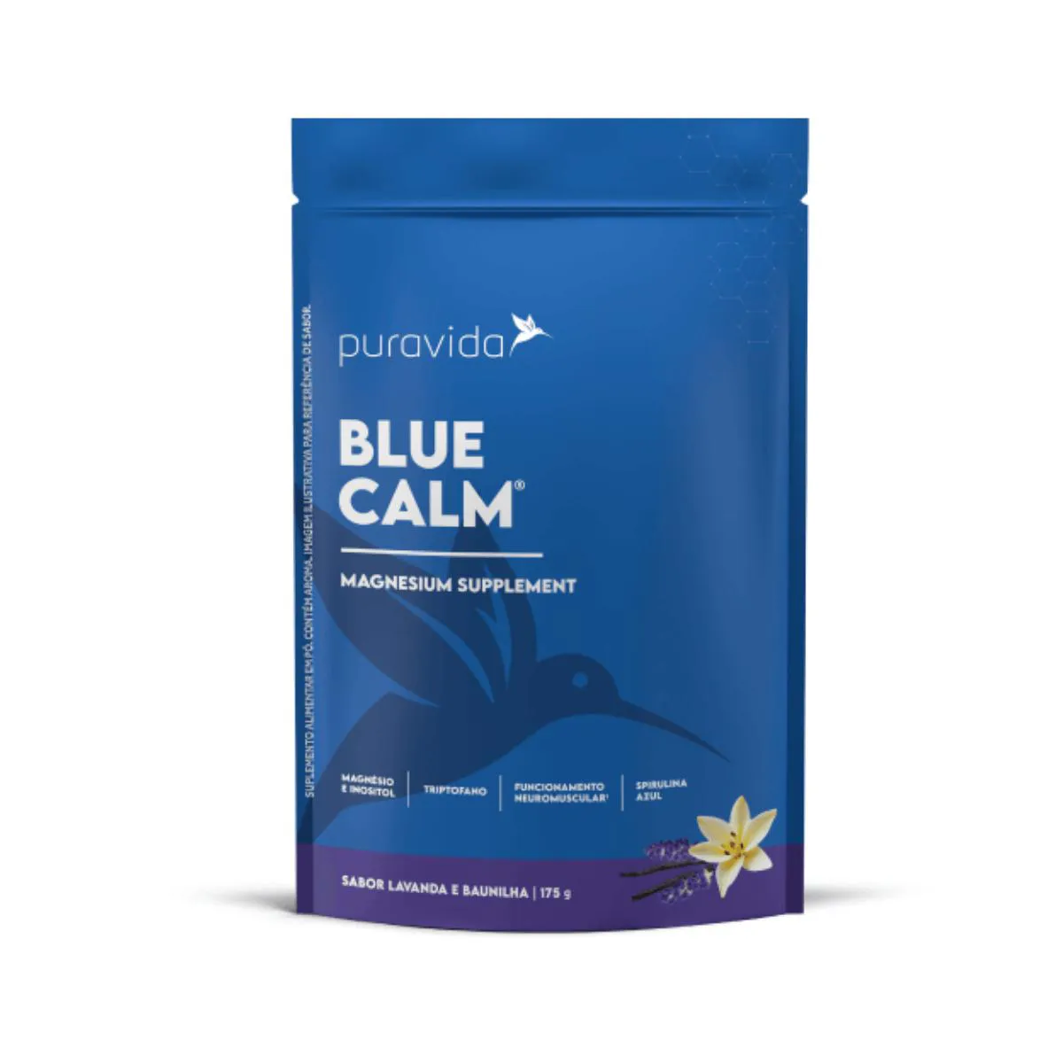 Blue Calm Magnesium Supplement Lavanda 175g PuraVida