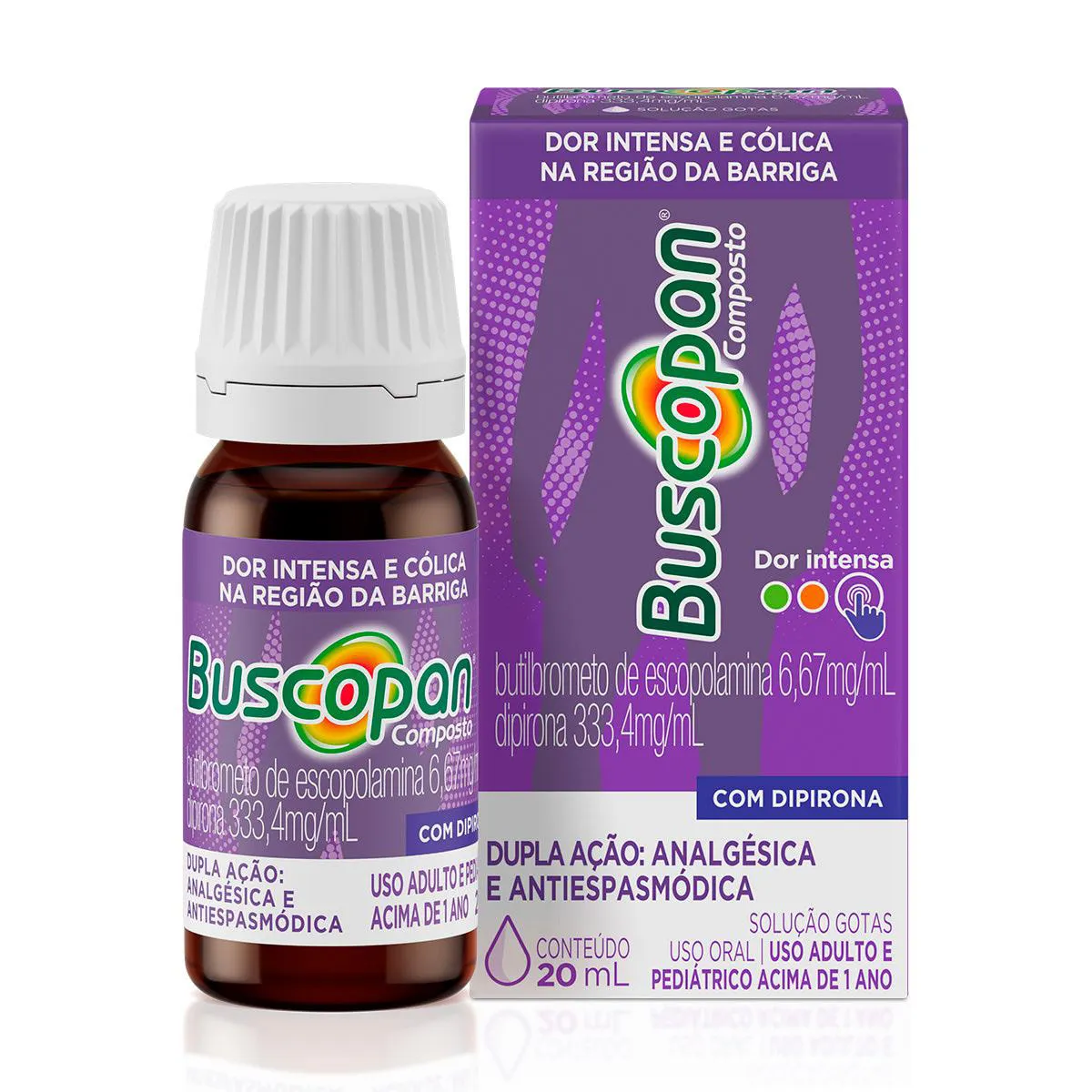 BUSCOPAN COMPOSTO GOTAS 20ML 1058271 | Drogasil