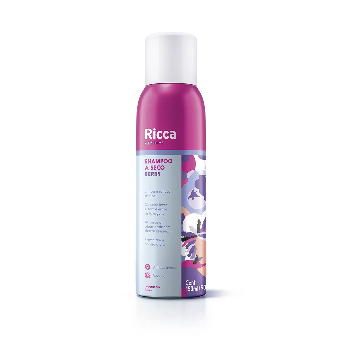 Shampoo a Seco Ricca Menta 150ml | Droga Raia