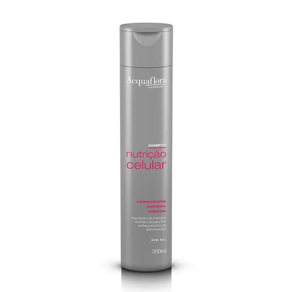 Shampoo Nutrição Celular Acquaflora 300ml