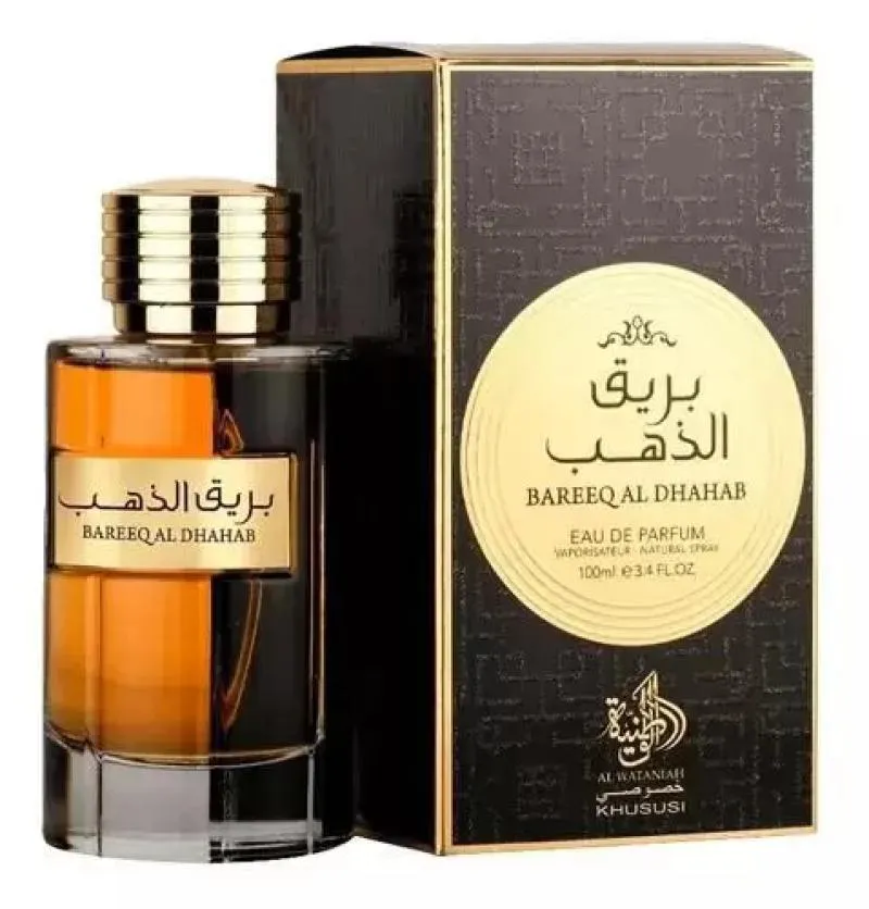 Perfume Bareeq Al Dhahab Eau De Parfum Masculino Al Wataniah 100ml